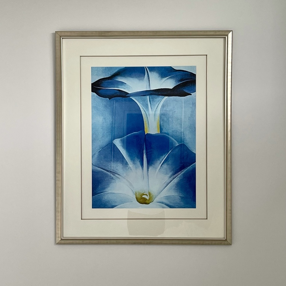 GEORGIA O’KEEFE FRAMED POSTER